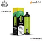 Al Fakher Crowm Bar Lemon Lime 12000 Puffs