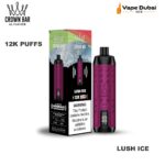 Al Fakher Crowm Bar Lush Ice 12000 Puffs