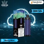 Al Fakher Crown Bar Berry Mint 8000 Puffs