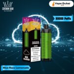 Al Fakher Crown Bar Blue Razz Lemonade 8000 Puffs