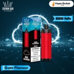 Al Fakher Crown Bar Gum Flavour 8000 Puffs