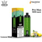 Al Fakher Pro Max Lemon Mint 15000 Puffs
