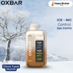 Oxbar Ice Nic Control Cinna Toast Munch 35000 Puffs