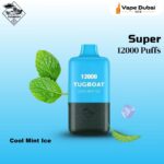Tugboat Super Cool Mint Ice 12000 Puffs