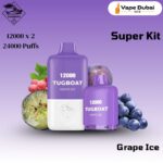 Tugboat Super Kit Grape Ice 24000 Puffs