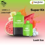 Tugboat Super Kit Lush Ice 24000 Puffs