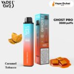 Vape Bar Ghost Pro Caramel Tobacco 3500 Puffs