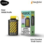 Vozol Gear Kiwi Passion Fruit Guava 10000 Puffs