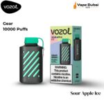 Vozol Gear Sour Apple Ice 10000 Puffs