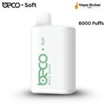 BECO Soft White Grape 6000 Puffs