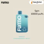 Fummo Spin sweet cranberry mint 10000 Puffs