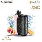 Geek Bar Pulse X Juicy Peach ice 25000 Puffs