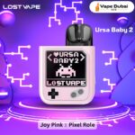 Lost Vape Ursa Baby 2 Joy Pink ☓ Pixel Role Pod Kit