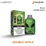 NERD Alien Double Apple 12000 Puffs