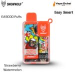 Snowwolf Easy Smart Strawberry Watermelon EA9000 Puffs