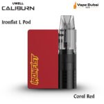 UWELL Caliburn Ironfist L Coral Red Pod