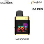 Uwell Caliburn G3 Pro Luxury Gold Pod Kit