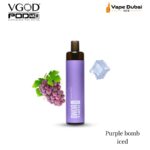 VGOD POD 4K R Purple bomb iced Disposable Pod