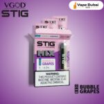 VGOD STIG Iced Bubble Grapes Disposable Vape
