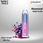 Vape Bar Diamond Juicy Grape Berries 7000 Puffs