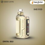 GEEKVAPE H45 POD MOD Crystal Gold