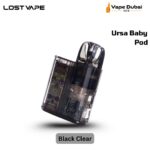 LOST VAPE URSA BABY POD Black Clear