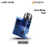 LOST VAPE URSA BABY POD Blue Clear