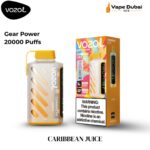 VOZOL Gear Power CARIBBEAN JUICE 20000 Puffs
