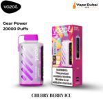VOZOL Gear Power CHERRY BERRY ICE 20000 Puffs