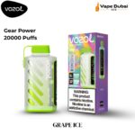 VOZOL Gear Power GRAPE ICE 20000 Puffs