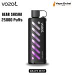 VOZOL Gear Shisha Grape Mint 25000 Puffs