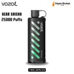 VOZOL Gear Shisha Two Apples 25000 Puffs