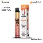 YUOTO LUSCIOUS Bubble Gum 30000 Puffs