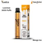 YUOTO LUSCIOUS Mango Ice 30000 Puffs