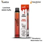 YUOTO LUSCIOUS Strawberry Watermelon Ice 30000 Puffs
