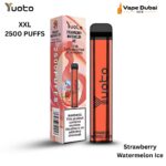 YUOTO XXL Strawberry Watermelon Ice 2500 Puffs